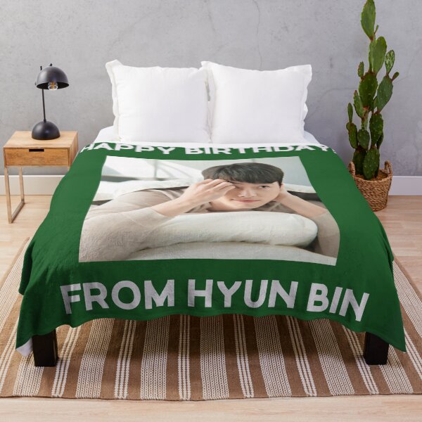 Item preview, Happy Birthday From Hyun Bin  designed and sold by kpopkdramamerch.