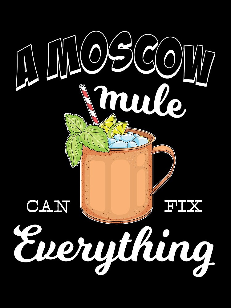 "Funny Cocktail Lover Bartender Moscow Mule product" Drawstring Bag for Sale by jakehughes2015