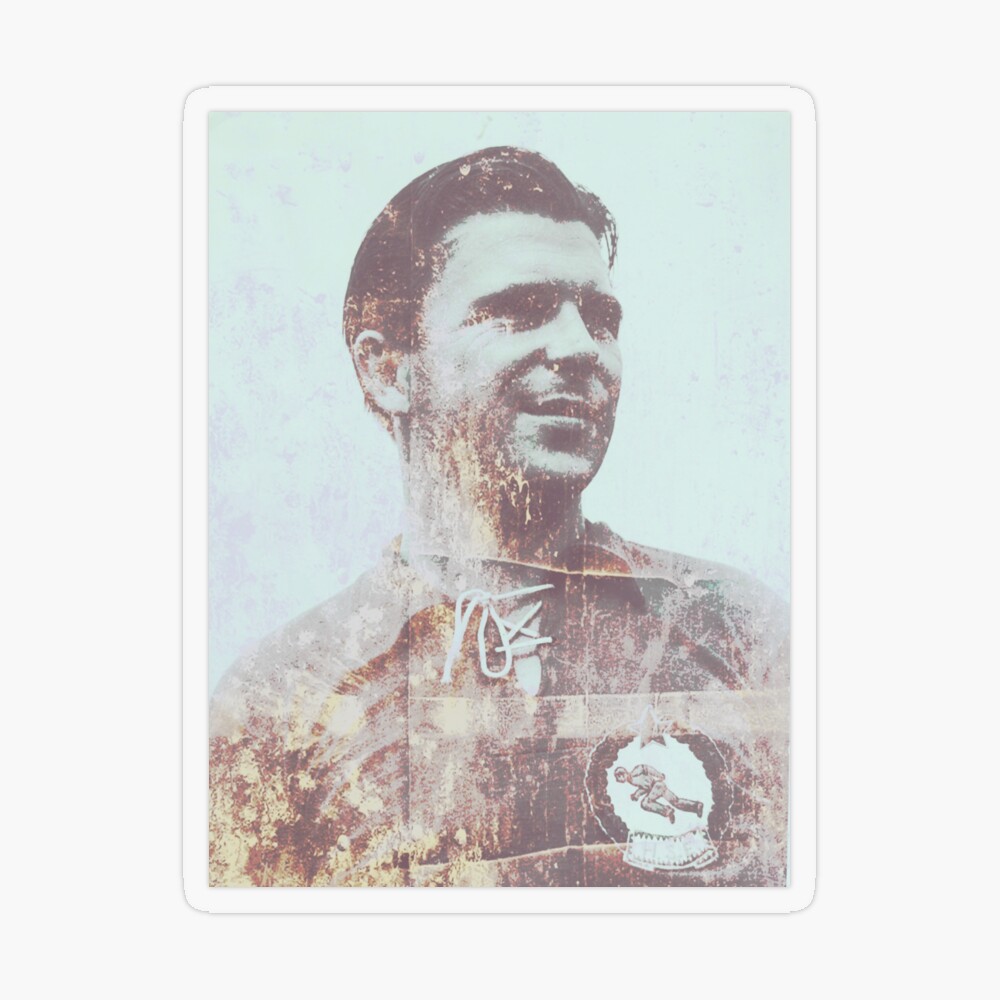 Vintage Ferenc Puskás Artistic Edit | Premium T-Shirt