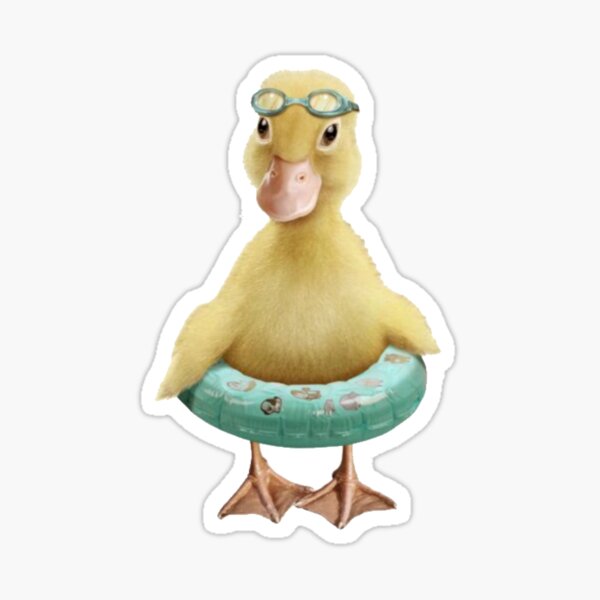 "Duck sticker " Sticker for Sale by allyashley16 | Redbubble