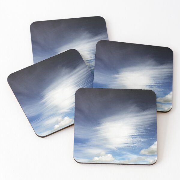 Item preview, Little wispy white clouds and blue skies designed and sold by freedomcrew.