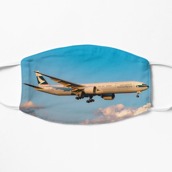 Cathay Pacific 777-300ER at dusk Mask