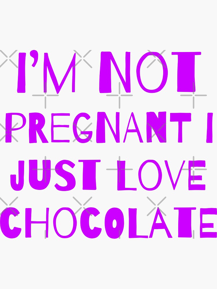 i-m-not-pregnant-sticker-by-coolprints1-redbubble