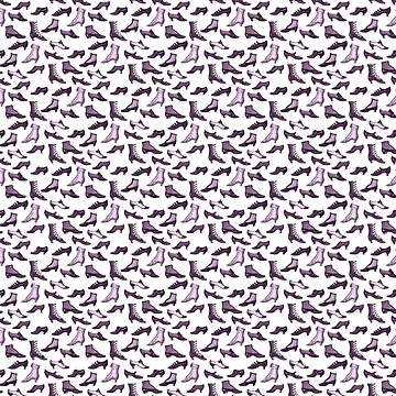 Artwork thumbnail, Repeating Pattern - Shoes by Mary Evans Picture Library