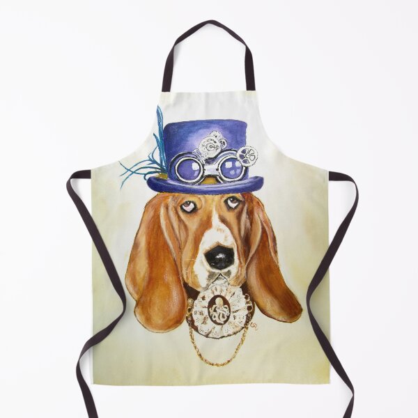 Item preview, Perro Basset Steampunk designed and sold by PaintedbyCarol.