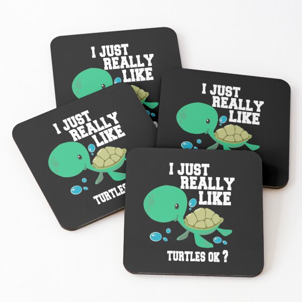 Item preview,  I Just Really Like Sea Turtles OK? Funny Love Sea Turtle designed and sold by MR20.