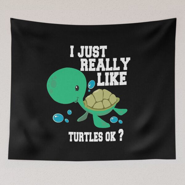 Item preview,  I Just Really Like Sea Turtles OK? Funny Love Sea Turtle designed and sold by MR20.
