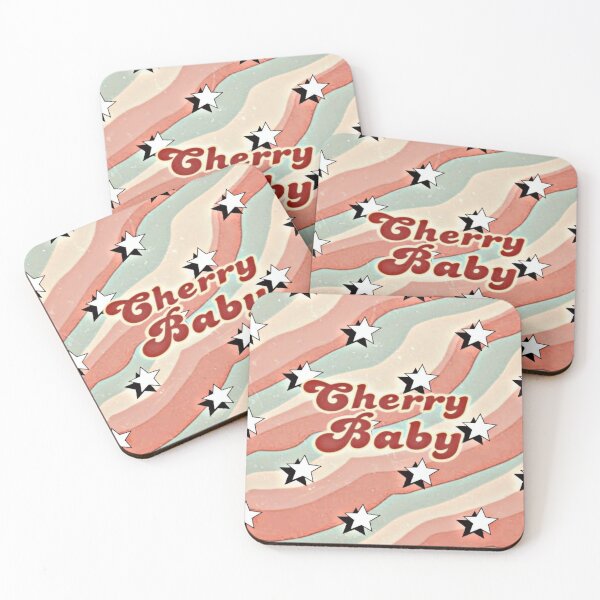 Item preview, cherry baby aesthetic star design designed and sold by brendenroxmusic.