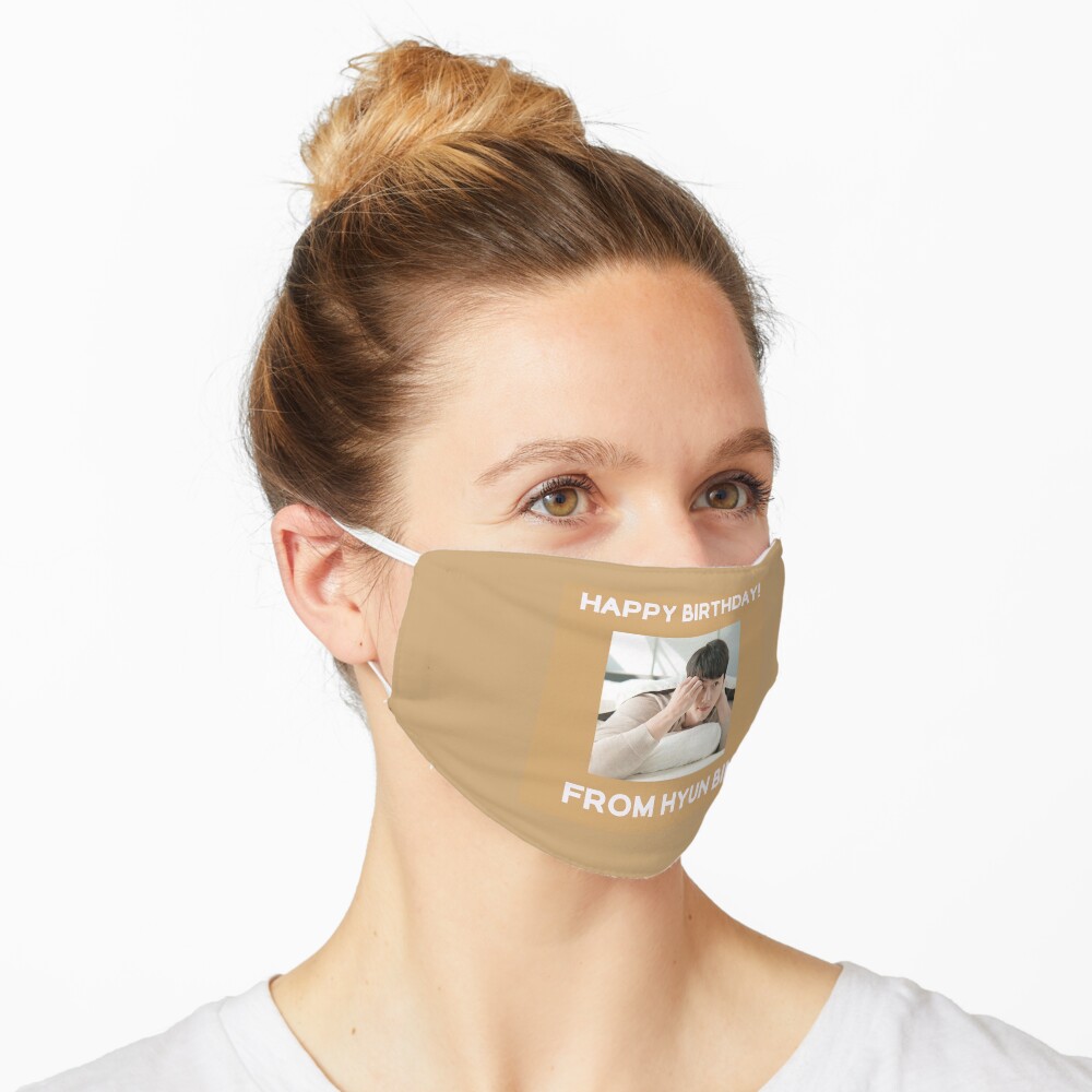 Happy Birthday From Hyun Bin Mask