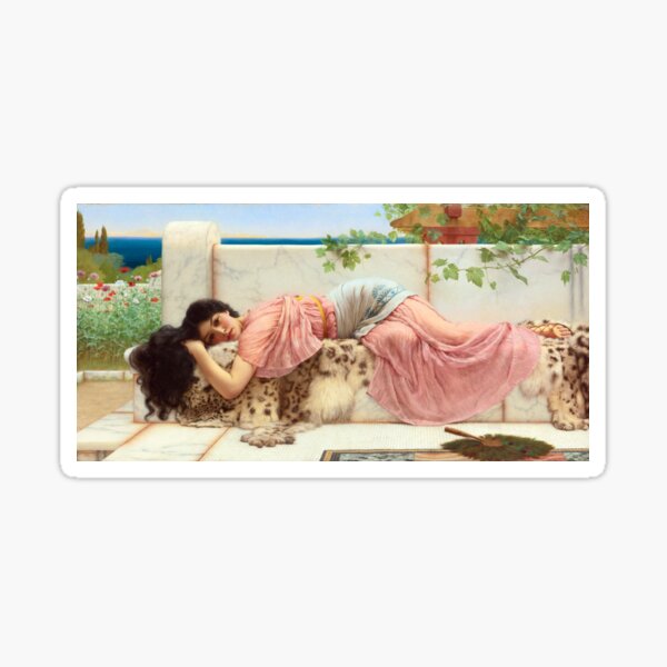 Item preview, When the Heart is Young - John William Godward designed and sold by forgottenbeauty.