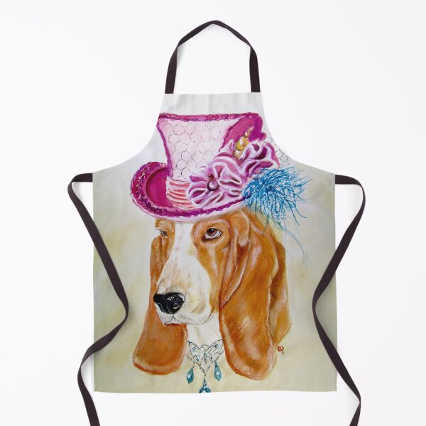 Artikelvorschau, Viktorianischer Steampunk Basset Hound entworfen und verkauft von PaintedbyCarol.