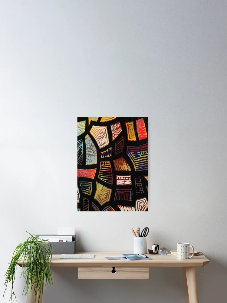 Thumbnail 2 of 3, Poster, Color pattern designed and sold by GABRIEL NUNEZ.
