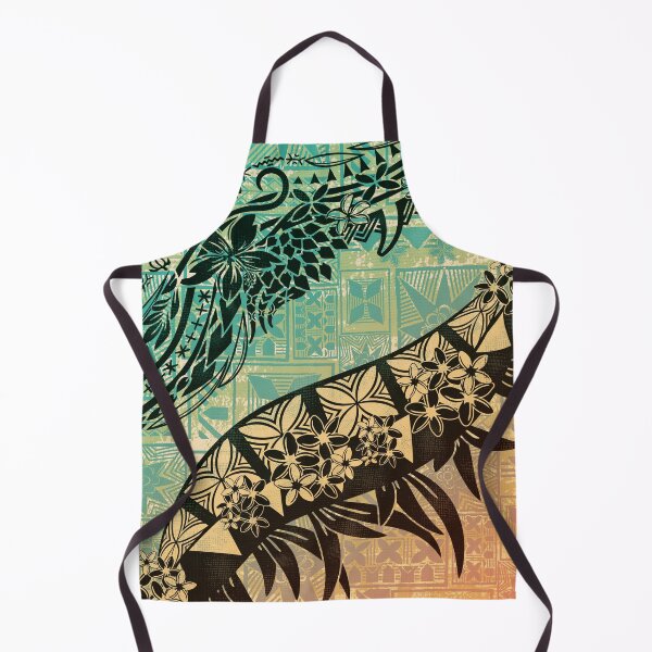 Item preview, Vintage Samoan Old Teal Tapa Threads designed and sold by sunnthreads.