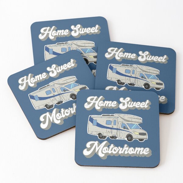Item preview, Home Sweet Motorhome Retro Camping Camper designed and sold by Dan66.