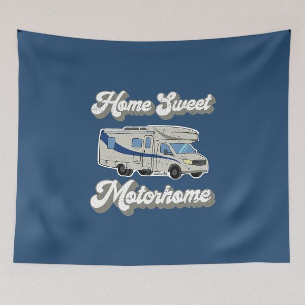 Item preview, Home Sweet Motorhome Retro Camping Camper designed and sold by Dan66.