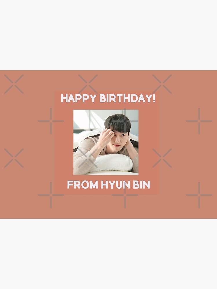 Happy Birthday From Hyun Bin by kpopkdramamerch