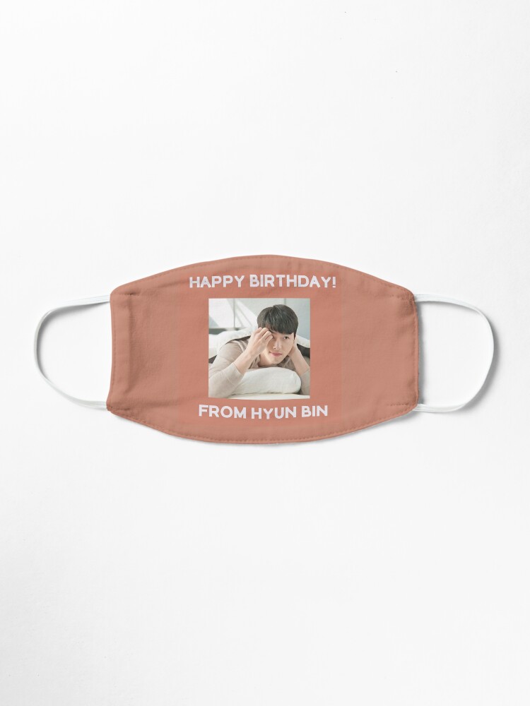 Alternate view of Happy Birthday From Hyun Bin Mask