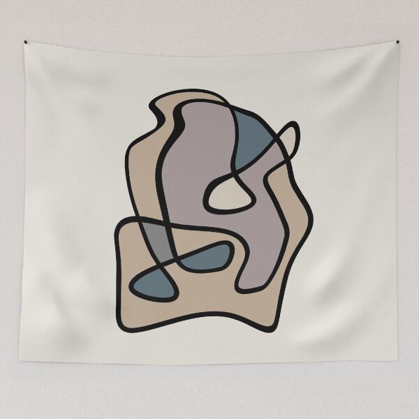 Item preview, Love in abstract colored lines. decorating, interiors designed and sold by jayne0524.