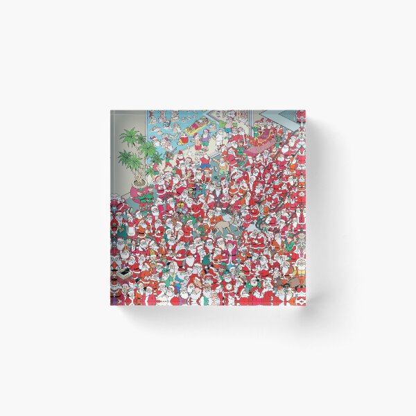 Santa Convention Acrylic Block