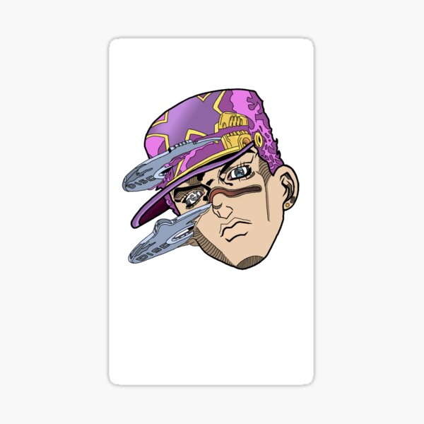 Jotaro Kujo and Star Platinum - Jotaro Kujo - Sticker