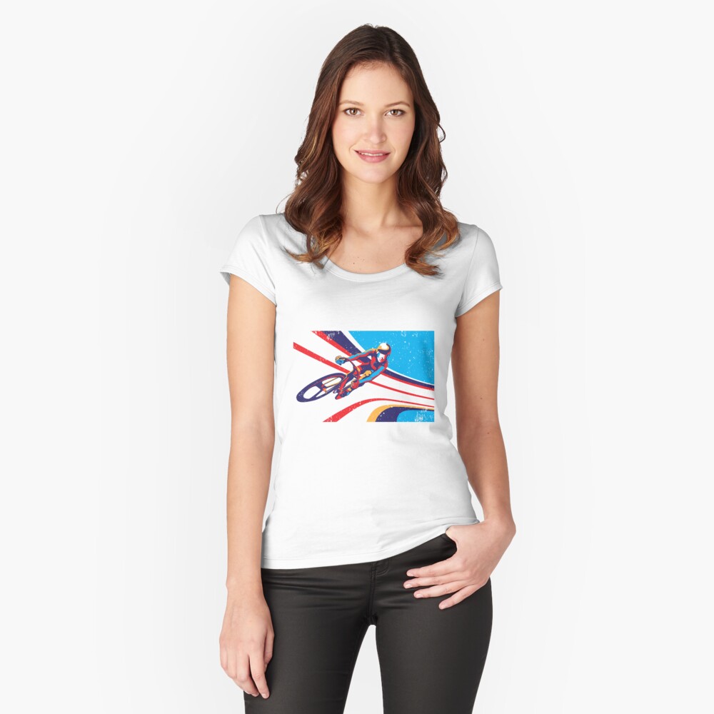 Item preview, Fitted Scoop T-Shirt designed and sold by SFDesignstudio.
