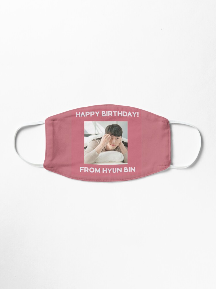 Alternate view of Happy Birthday From Hyun Bin Mask