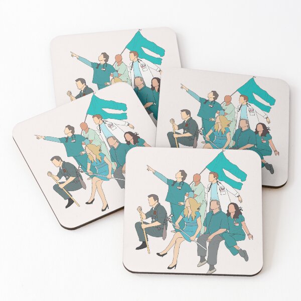Item preview, Scrubs Cast Fan Art designed and sold by jaelynandrade.