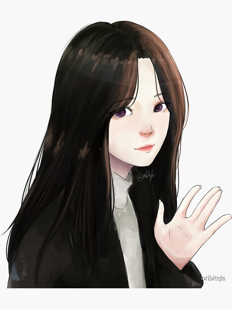 loona jinsoul black hair