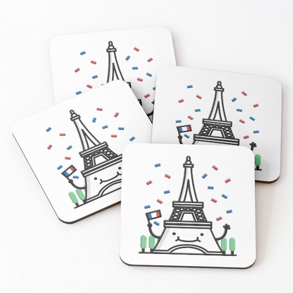 Item preview, Smiling Eiffel Tower designed and sold by itswithaness.