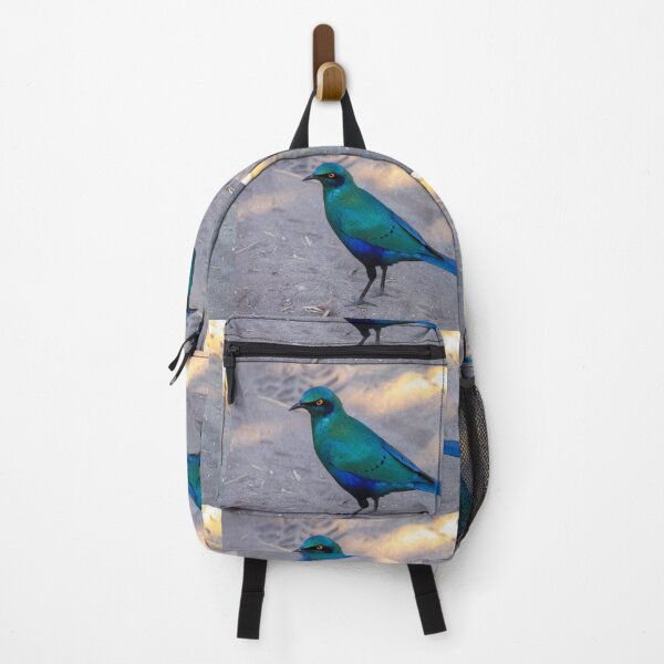 Item preview, African Blue Starling Bird in the Shade designed and sold by SafariByMarisa.
