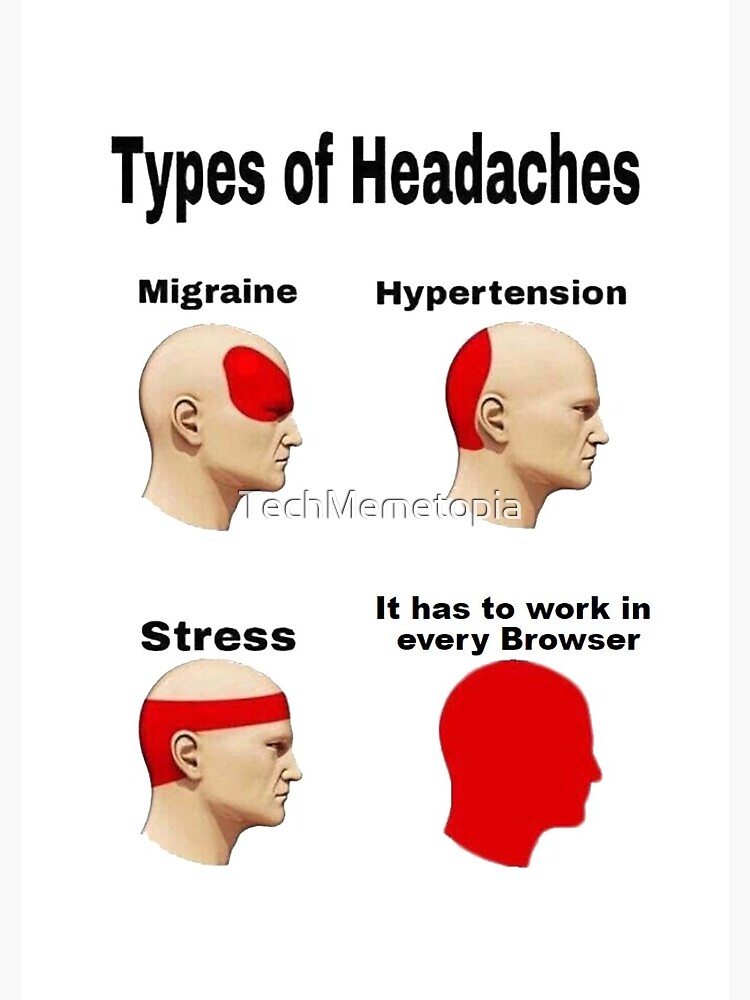 Thumbnail 3 of 3, Journal, Headache meme designed and sold by TechMemetopia.