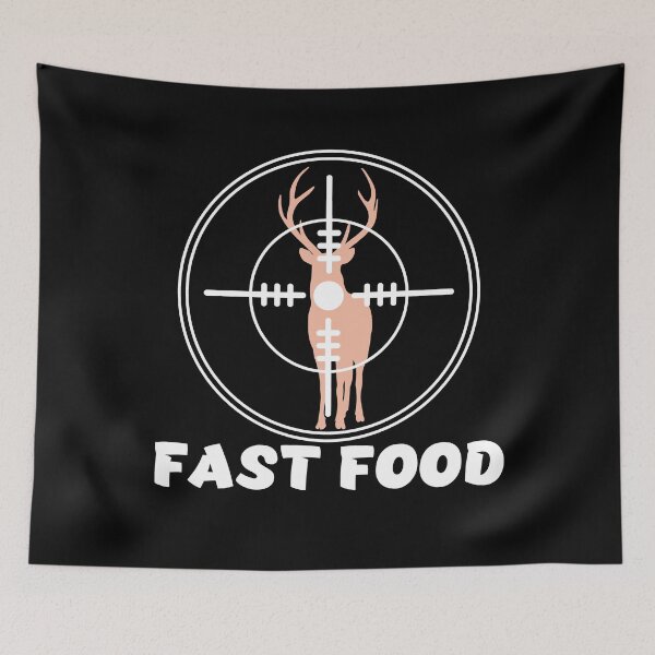 Item preview, Cute & Funny Fast Food Buck Hunting Deer Hunter gift designed and sold by BAISSANE.
