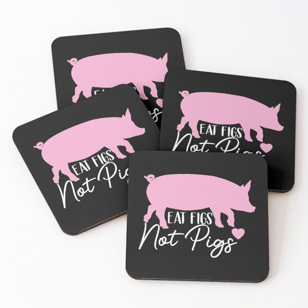 Item preview, Eat Figs Not Pigs designed and sold by MarianRossberg.