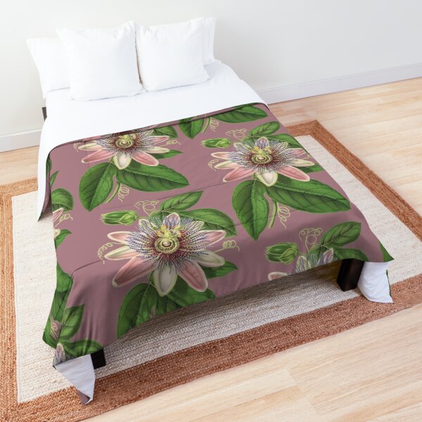 Passion Flower Comforter