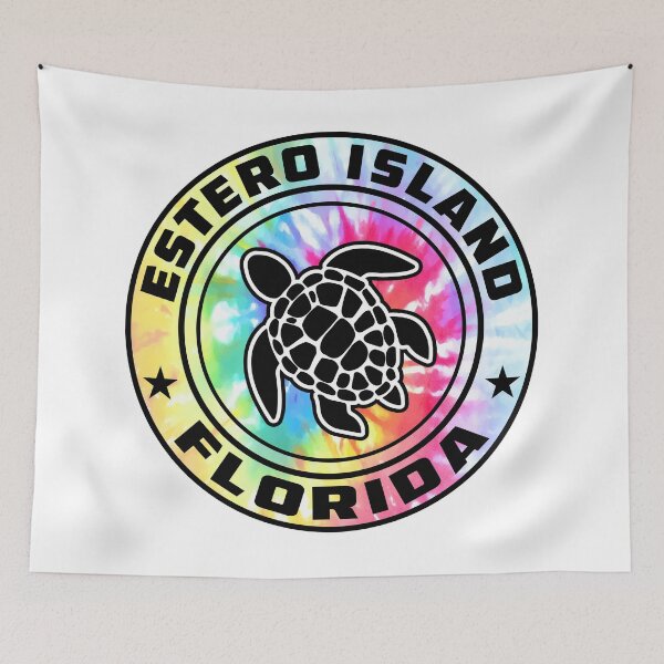 Item preview, Estero Island Florida Sea Turtle FL designed and sold by DESTINATIONS DECAL.
