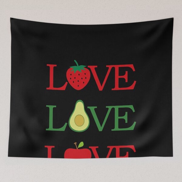 Item preview, Love Love Love - Vegan designed and sold by MarianRossberg.