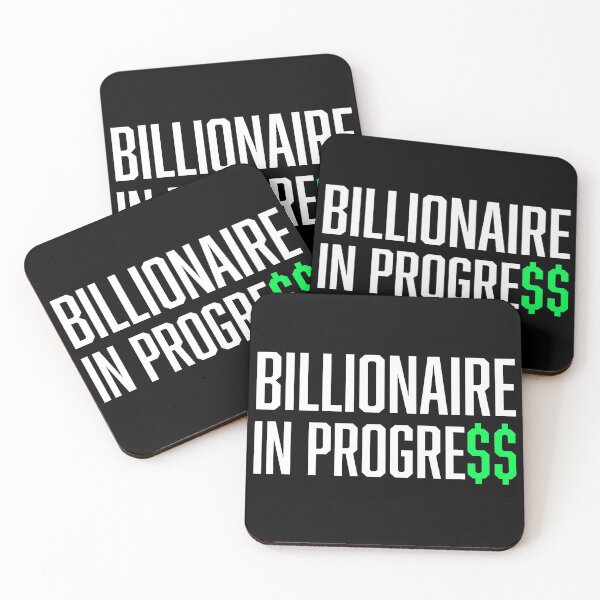 Item preview, Billionaire In Progress, Money Dollar Sign designed and sold by HustleLife.