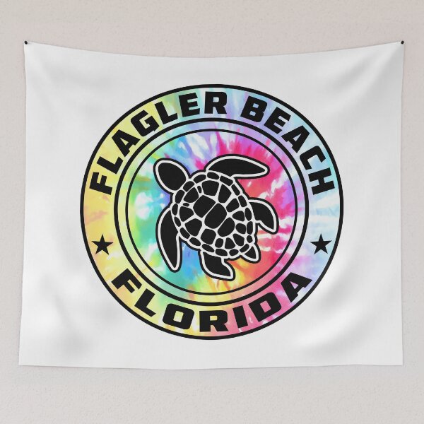 Item preview, Flagler Beach Florida Sea Turtle FL designed and sold by DESTINATIONS DECAL.