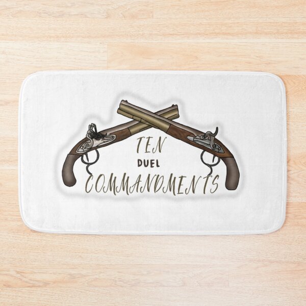 Item preview, Ten Duel Commandments Hamilton designed and sold by Melly-Jellyarts.