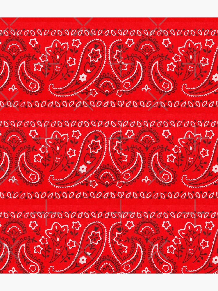 Red Bandana Pattern by omarts14