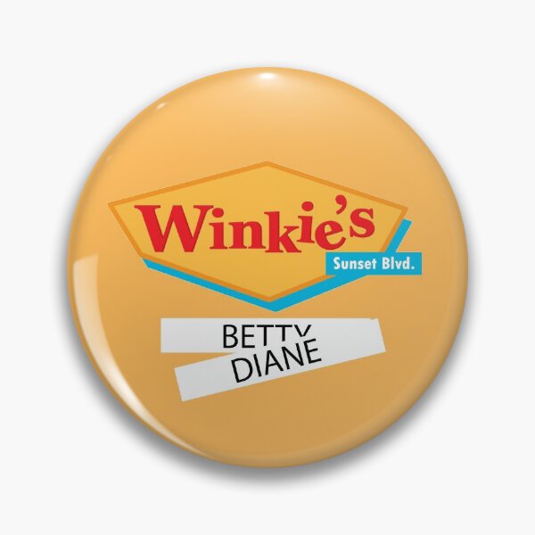 Item preview, Mulholland Drive Winkie's Name Tag designed and sold by cuteviscera.
