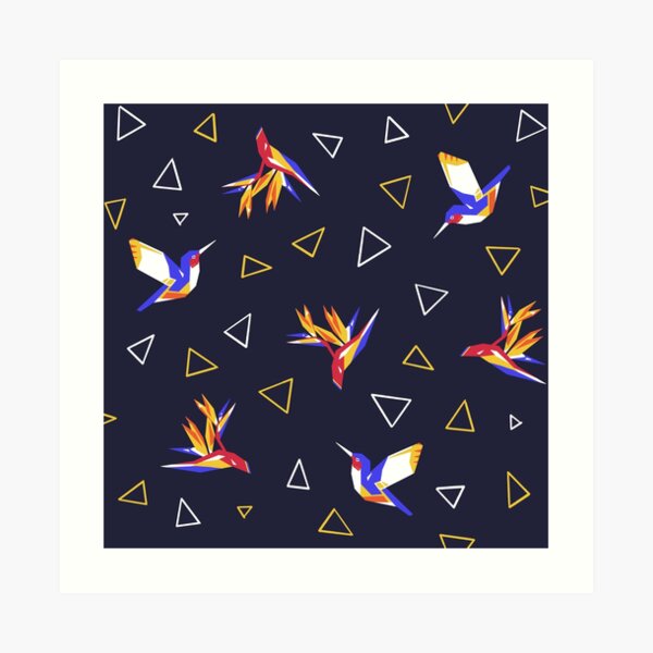 Birds of Paradise Art Print