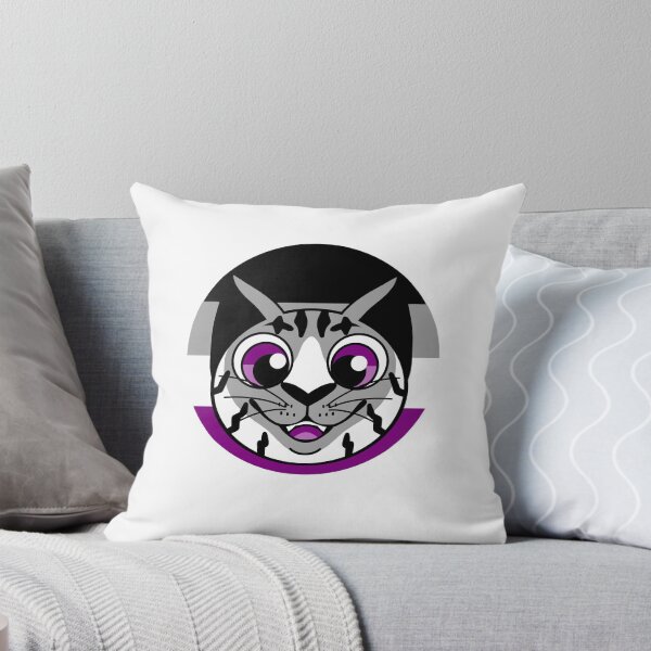 Item preview, Asexual cat designed and sold by BobaPuma.