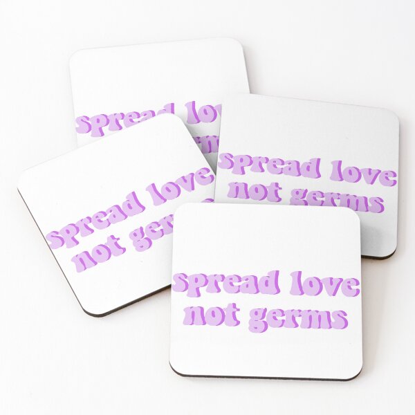 Item preview, Spread love not germs designed and sold by mychickenugget9.