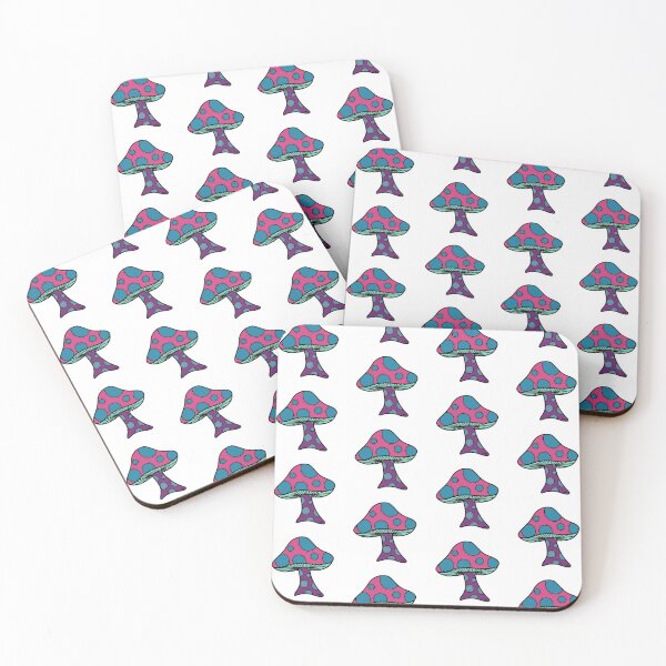 Item preview, Funky Mushroom (tiled) designed and sold by artsyANTcreatns.