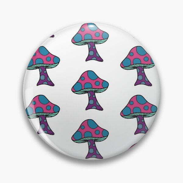 Item preview, Funky Mushroom (tiled) designed and sold by artsyANTcreatns.