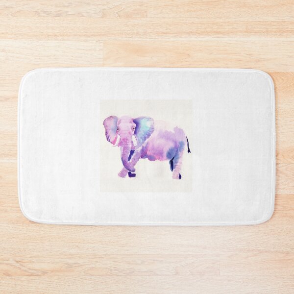 Item preview, Magenta watercolor elephant designed and sold by pgorostiza.