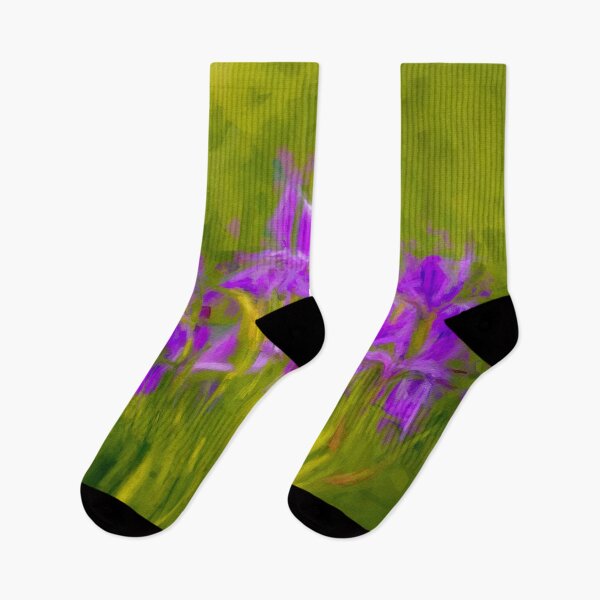 Item preview, Lavender Iris Bliss Abstract designed and sold by Susan Rydberg.
