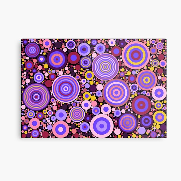 Flowering Certification (purples, pinks and yellows) Metal Print
