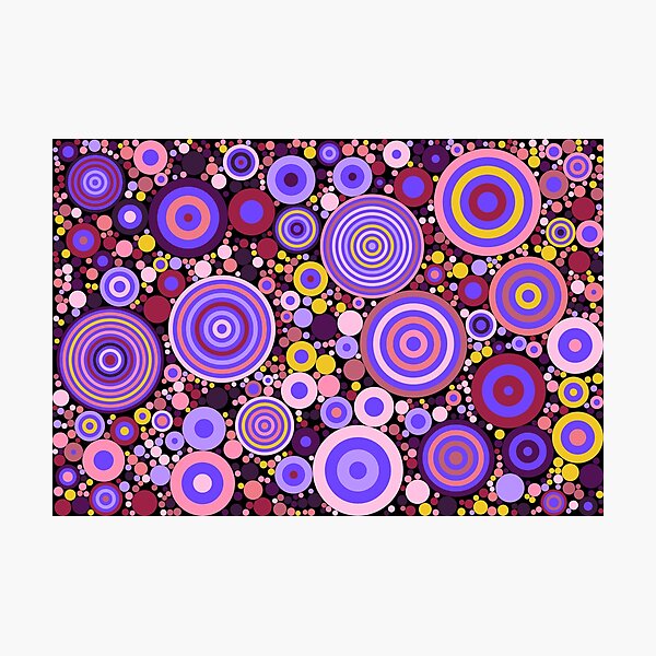 Flowering Certification (purples, pinks and yellows) Photographic Print